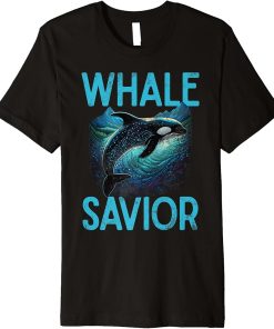 Whales Watch Dolphin Pottwhal Funny Saying Orca Whale Premium T-Shirt